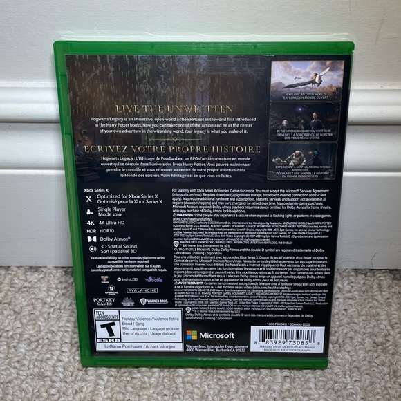 NEVER USED Hogwarts Legacy, Xbox Series X - Picture 5 of 5